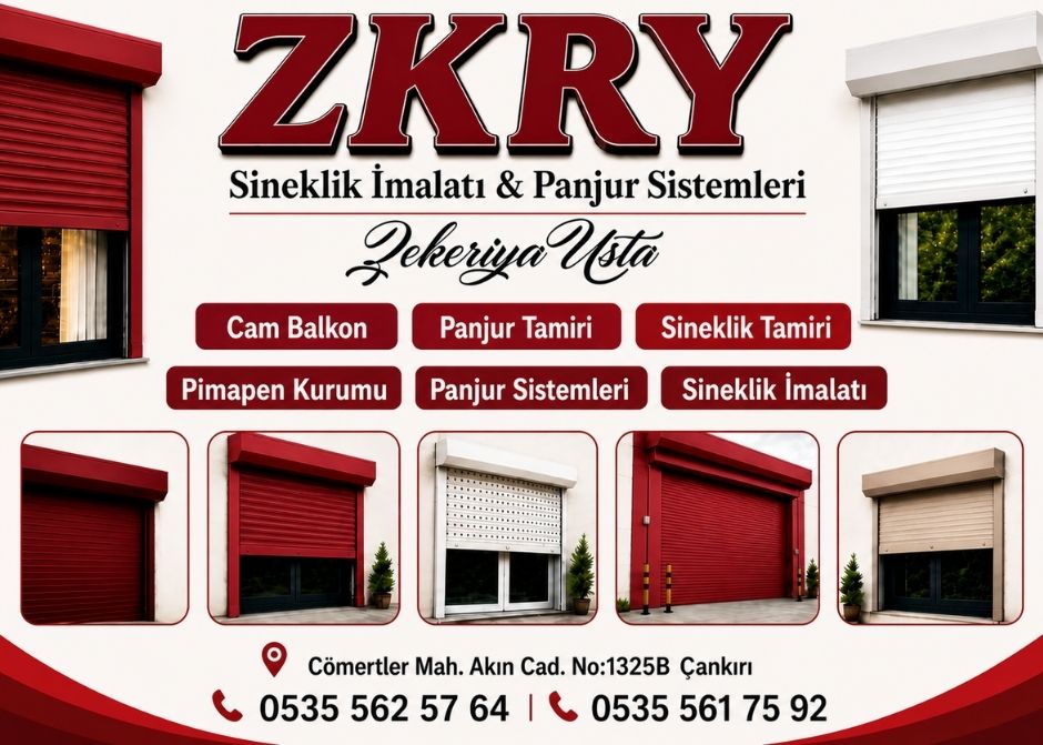 Çankırı Panjur Kepenk Tamiri 