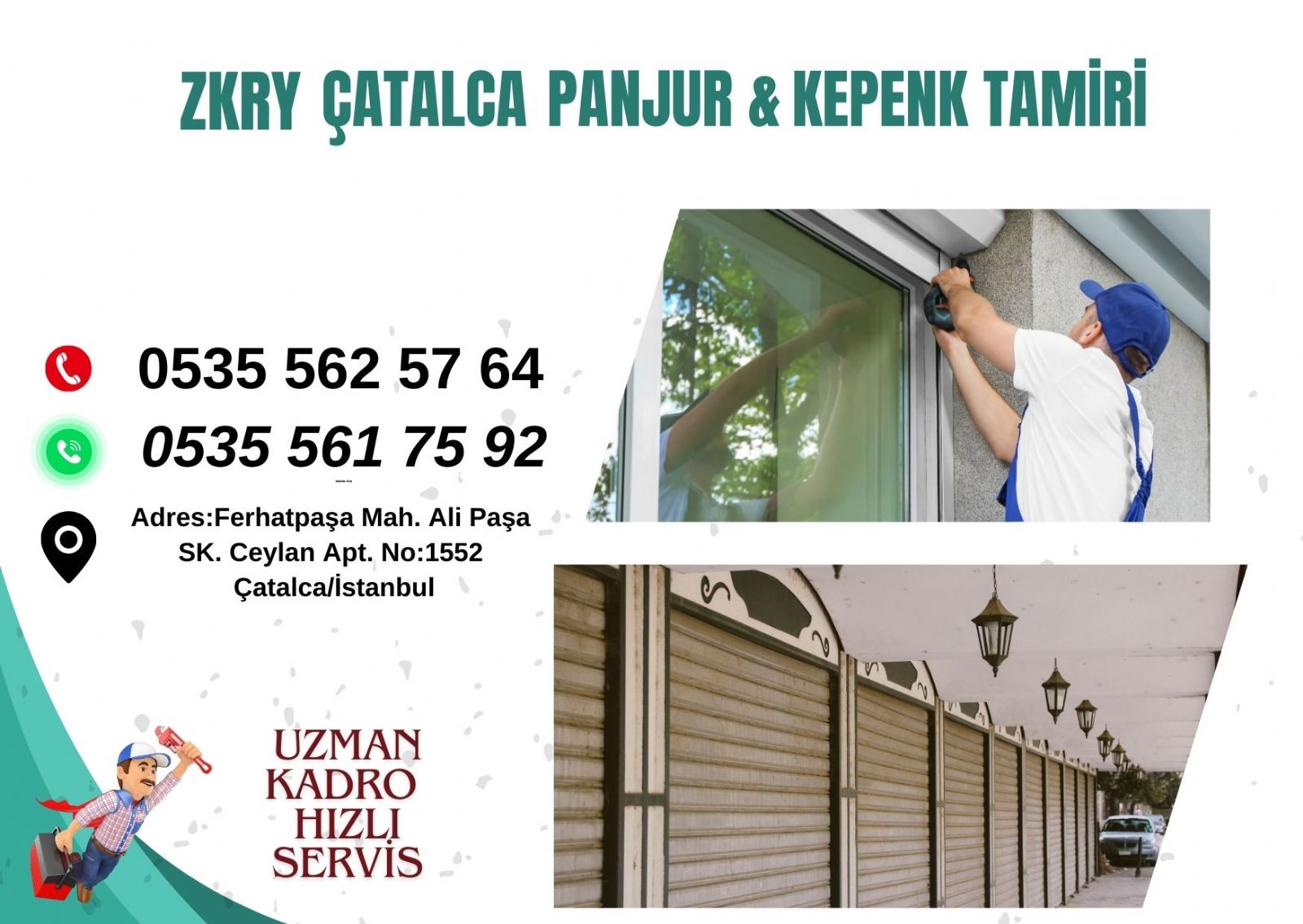 Çatalca Panjur Kepenk Tamiri