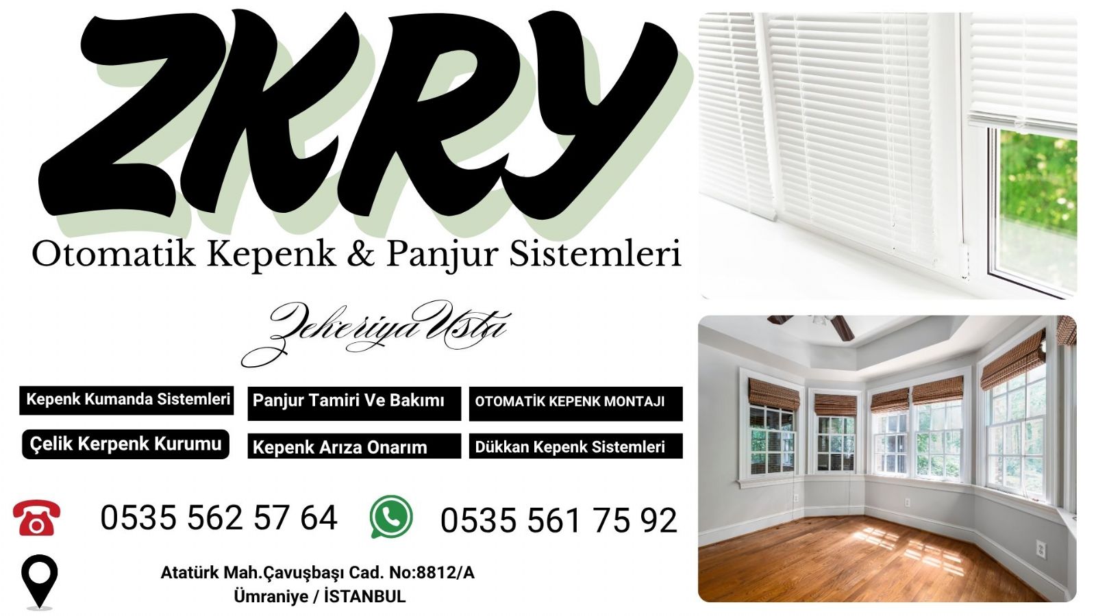 Ümraniye Panjur Kepenk Tamiri