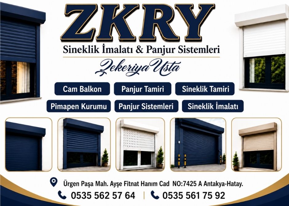 Antakya Panjur Kepenk Tamiri 