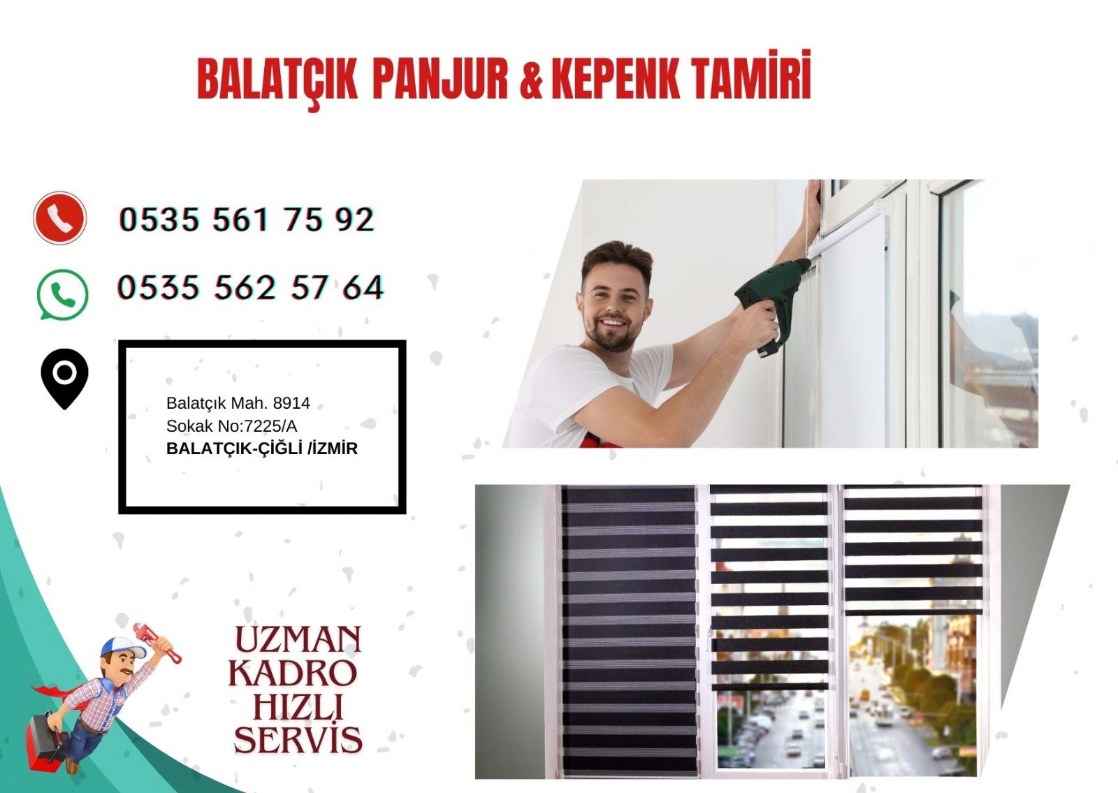 Balatçık  Panjur Kepenk Tamiri