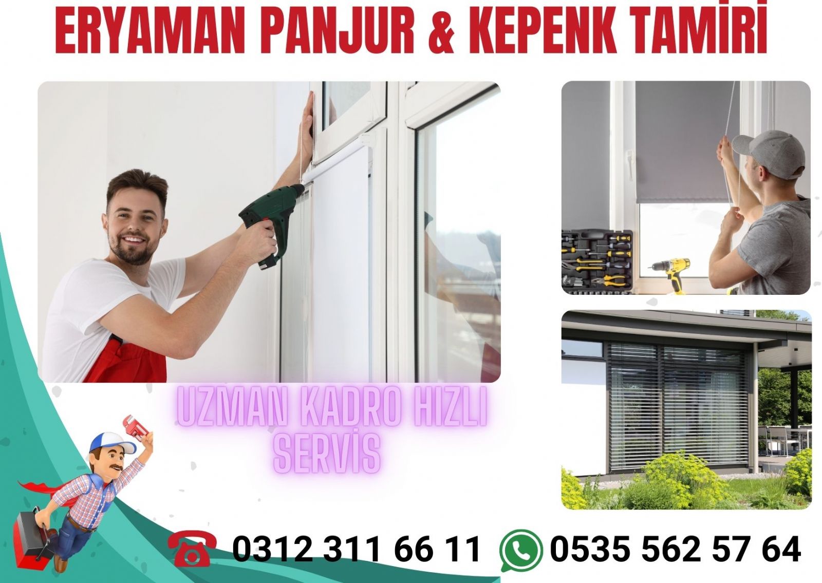 Eryaman Panjur  Kepenk Tamiri