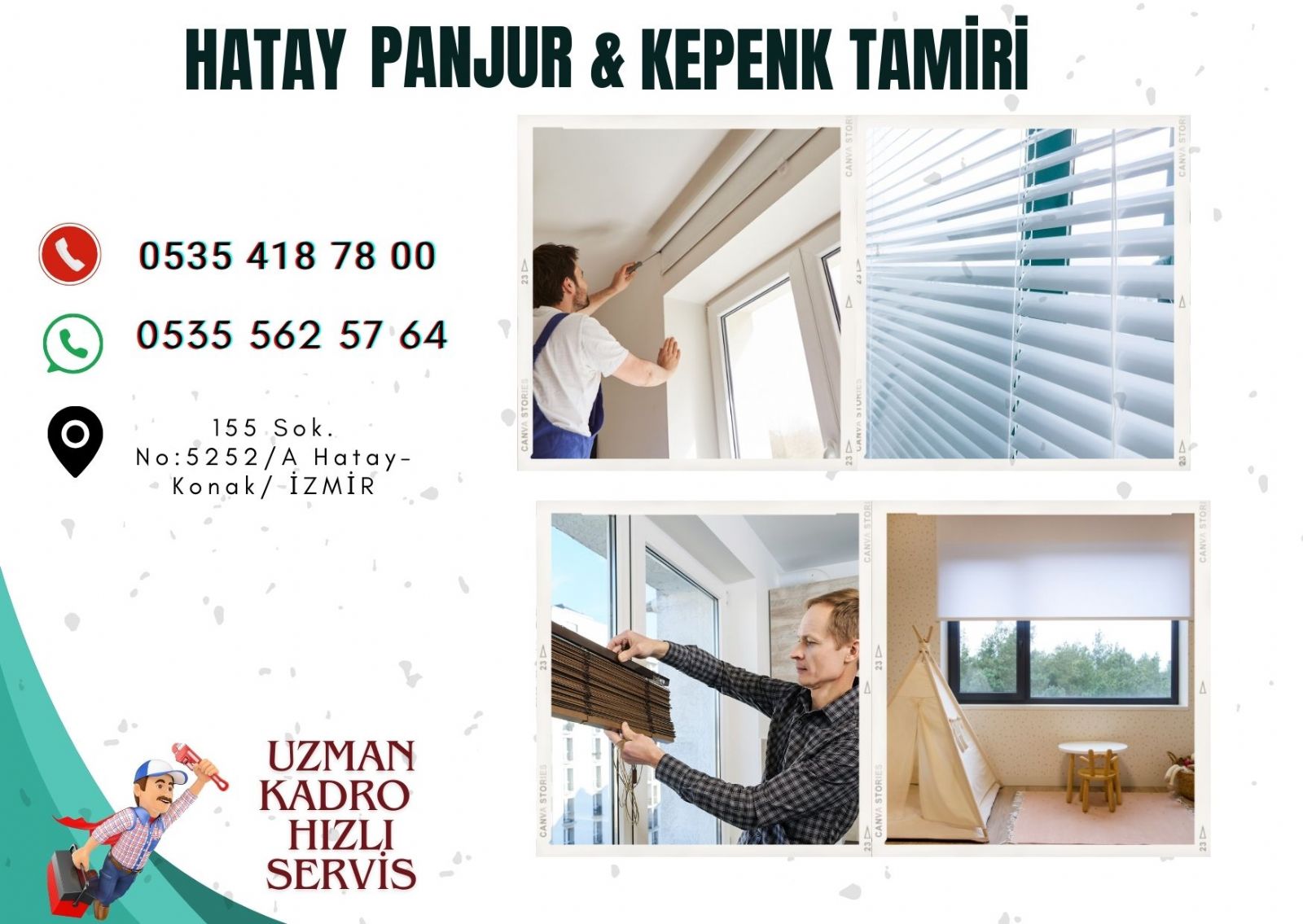 Hatay  Panjur Kepenk Tamiri