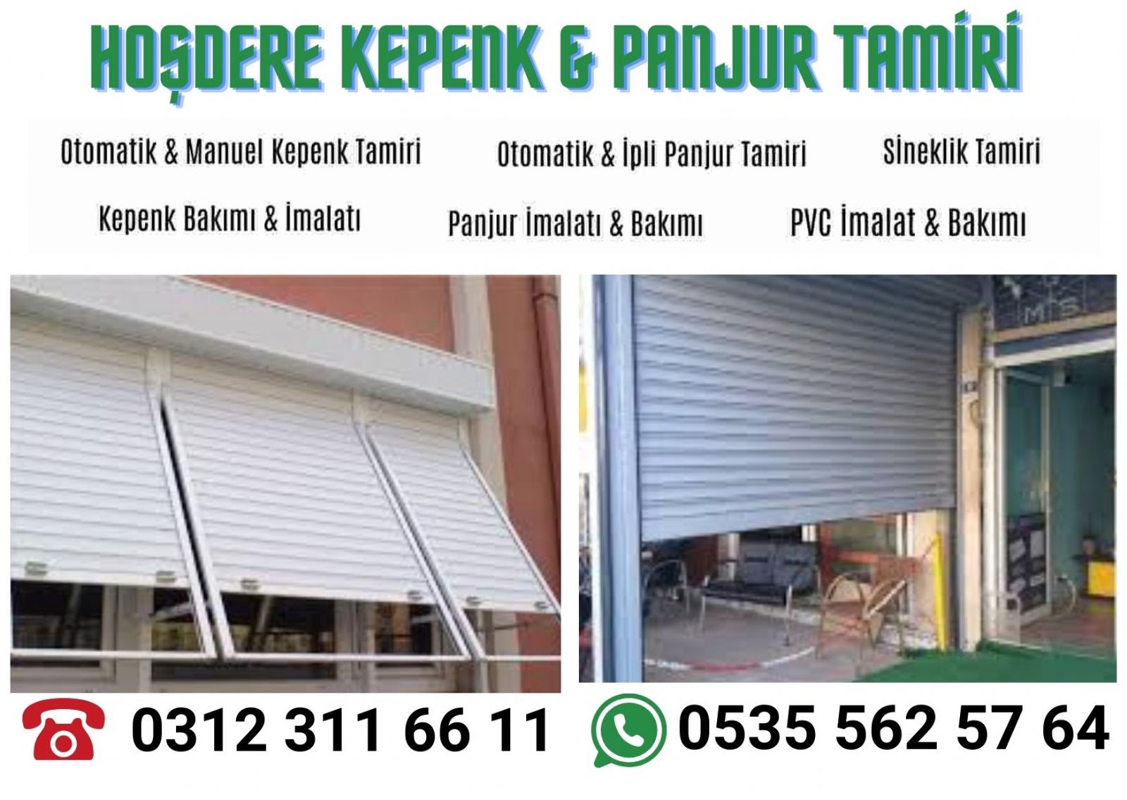 Hoşdere  Panjur Kepenk Tamiri