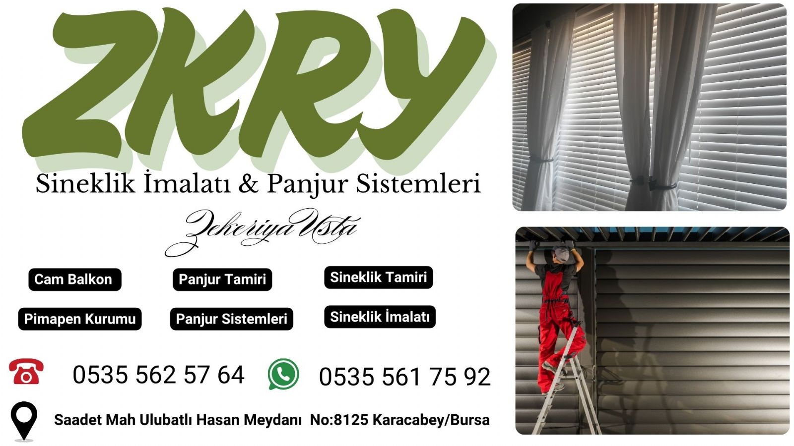 Karacabey Panjur Kepenk Tamiri 