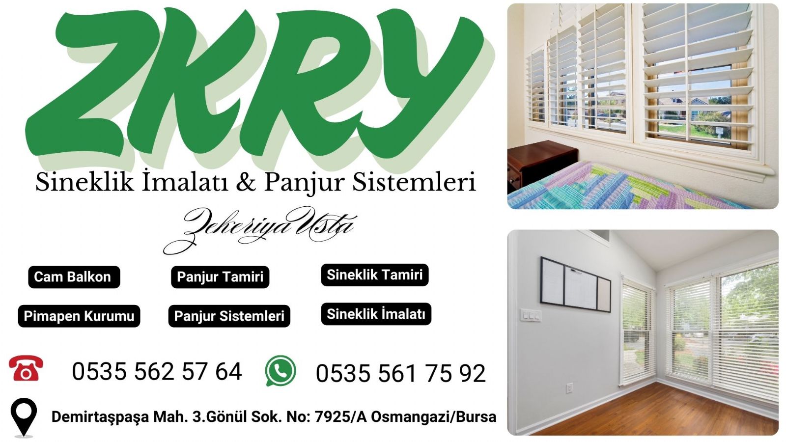 Osmangazi Panjur Kepenk Tamiri