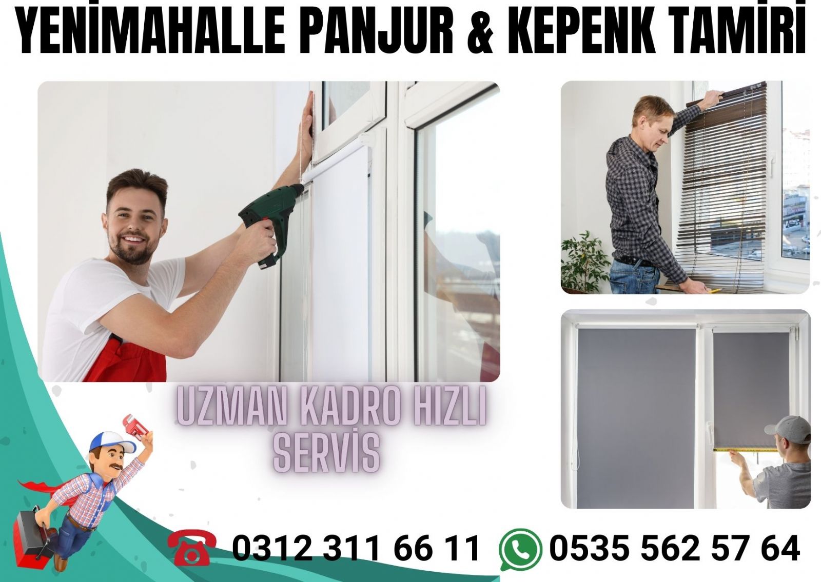 Yenimahalle  Panjur  Kepenk Tamiri