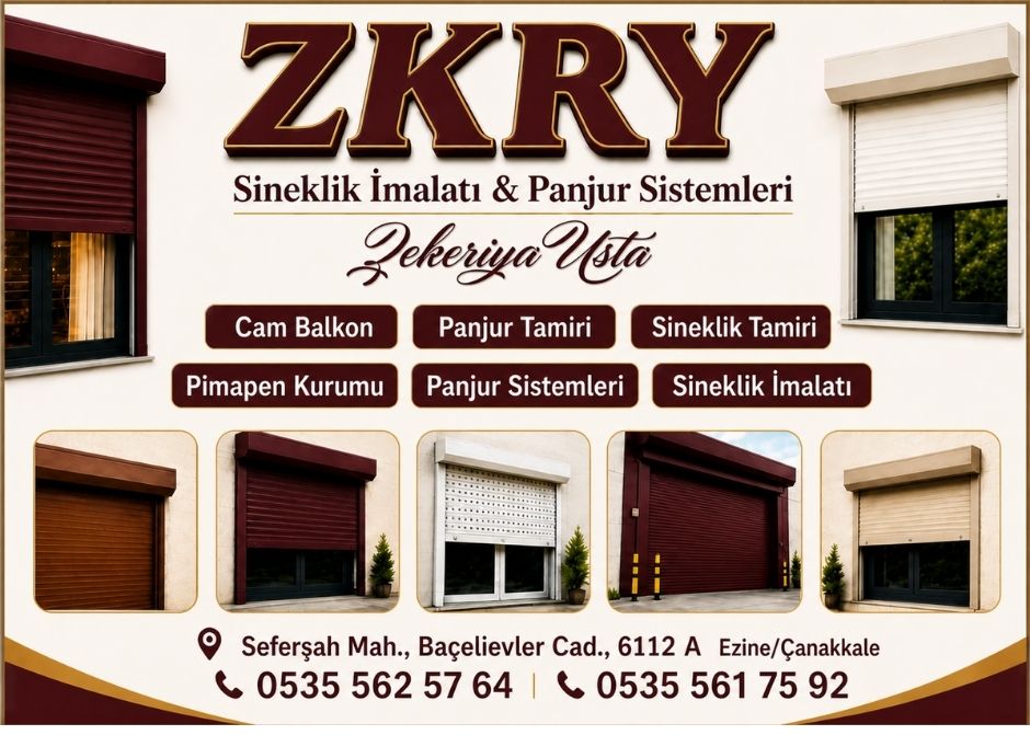 Ezine Panjur Kepenk Tamiri