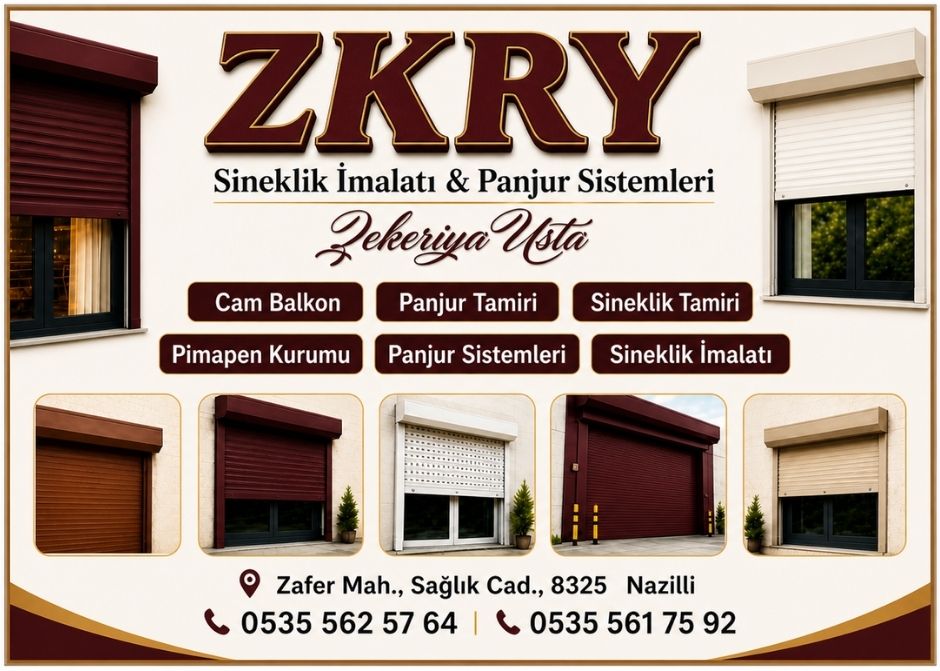 Nazilli Panjur Kepenk Tamiri 