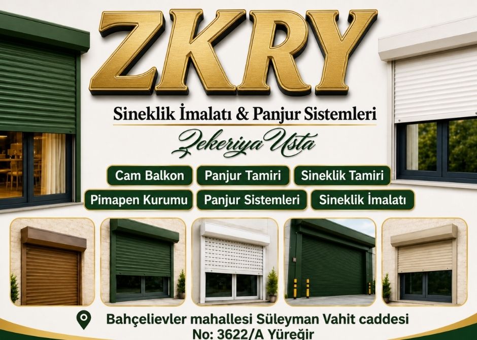 Yüreğir Panjur Kepenk Tamiri